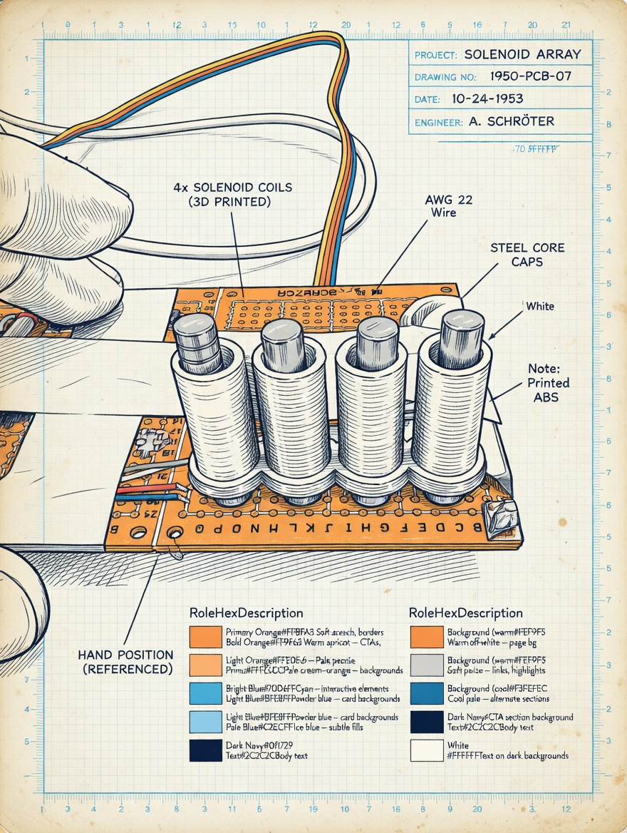 First 4×1 Piston Sensor Array