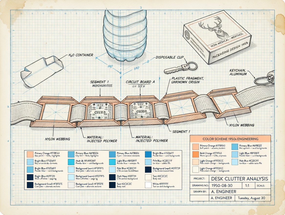 First Wearable Bracelet Assembly