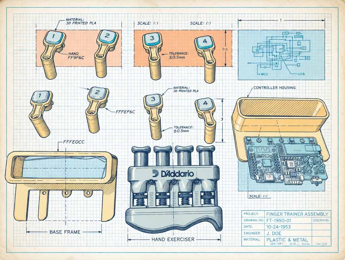 LASK4 V2 — Exploded View